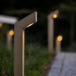 De tijdloze elegantie van houten lantaarnpalen